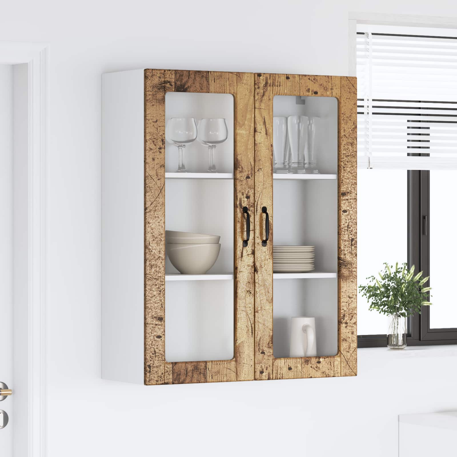 Krycí Deska Myčky Na Nádobí Kalmar Staré Dřevo 80 X 31 X 100 Cm