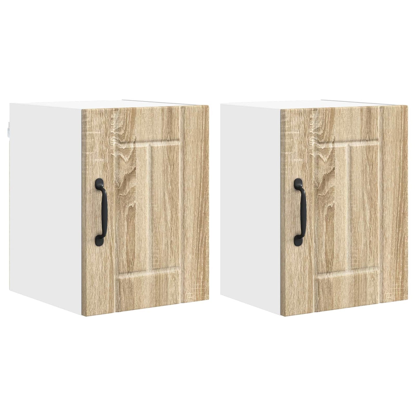 Nástěnná Skříňka Lucca 2 Pcs Dub Sonoma 30 X 31 X 40 Cm
