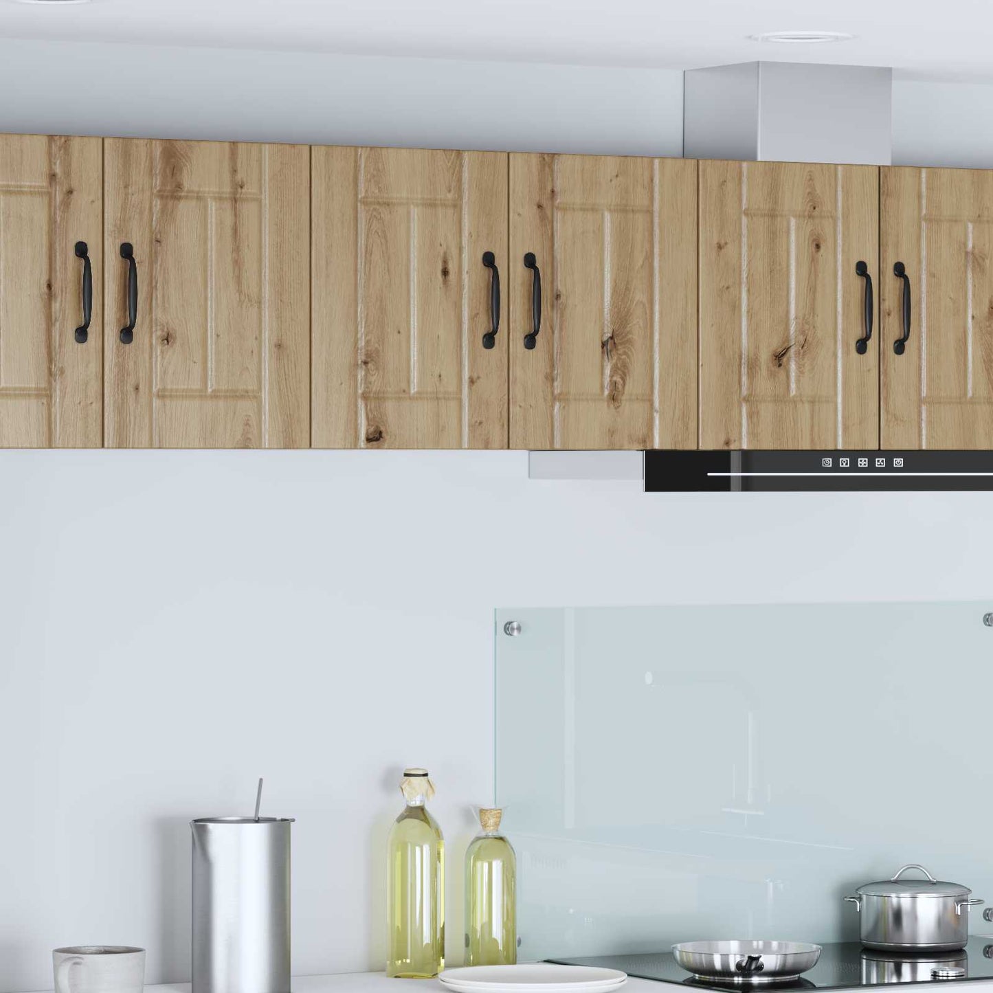 Nástěnná Skříňka Lucca 2 Pcs Dub Artisan Kompozitní Dřevo