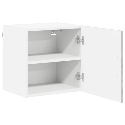 Nástěnná Skříňka Lucca 2 Pcs Betonově Šedá 40 X 31 X 40 Cm