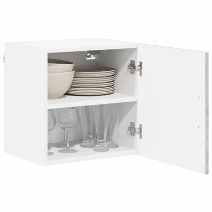 Nástěnná Skříňka Lucca 2 Pcs Betonově Šedá 40 X 31 X 40 Cm