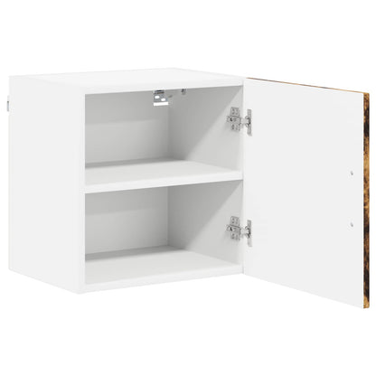 Nástěnná Skříňka Lucca 2 Pcs Kouřový Dub 40 X 31 X 40 Cm
