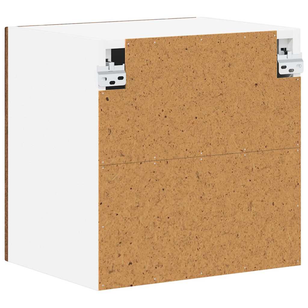 Nástěnná Skříňka Lucca 2 Pcs Hnědý Dub 40 X 31 X 40 Cm