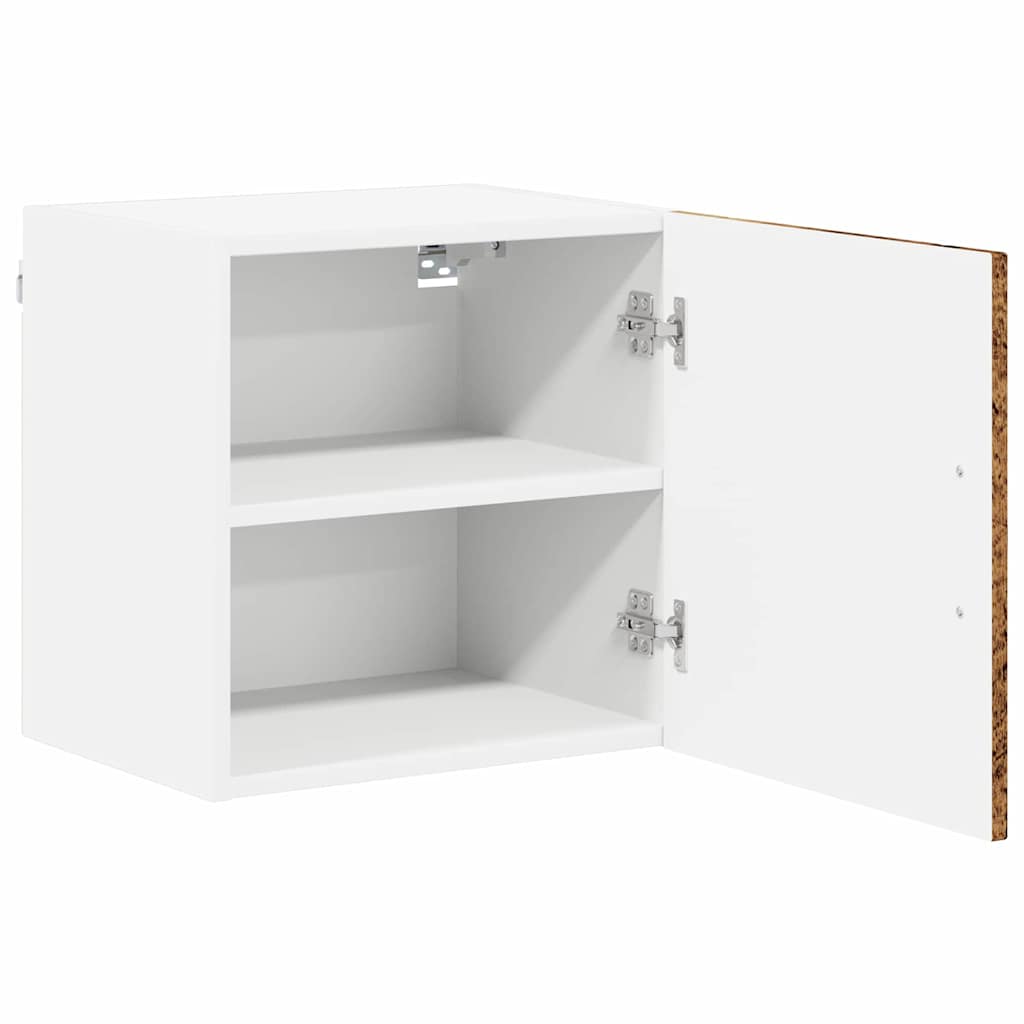 Nástěnná Skříňka Lucca 2 Pcs Staré Dřevo 40 X 31 X 40 Cm