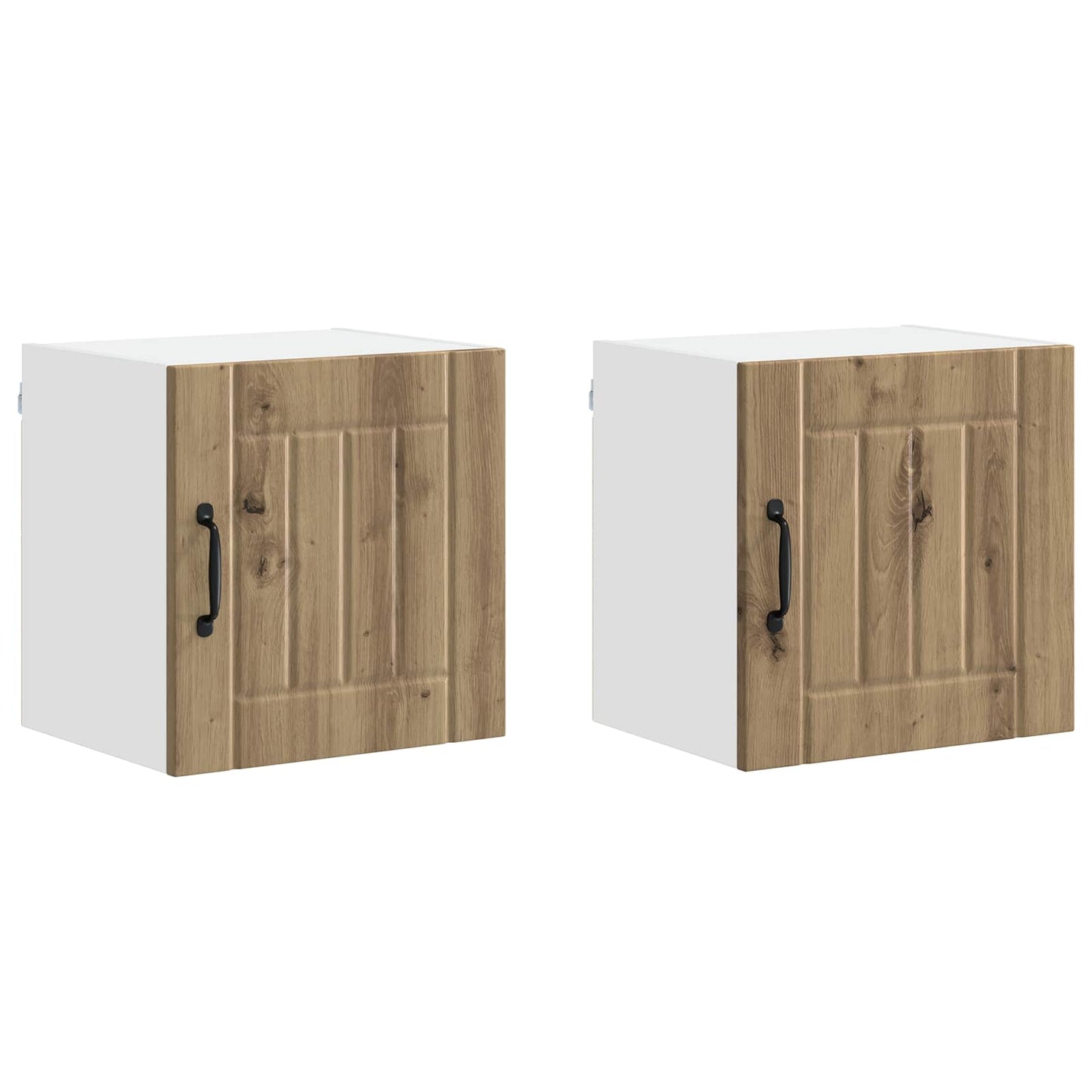 Nástěnná Skříňka Lucca 2 Pcs Dub Artisan Kompozitní Dřevo