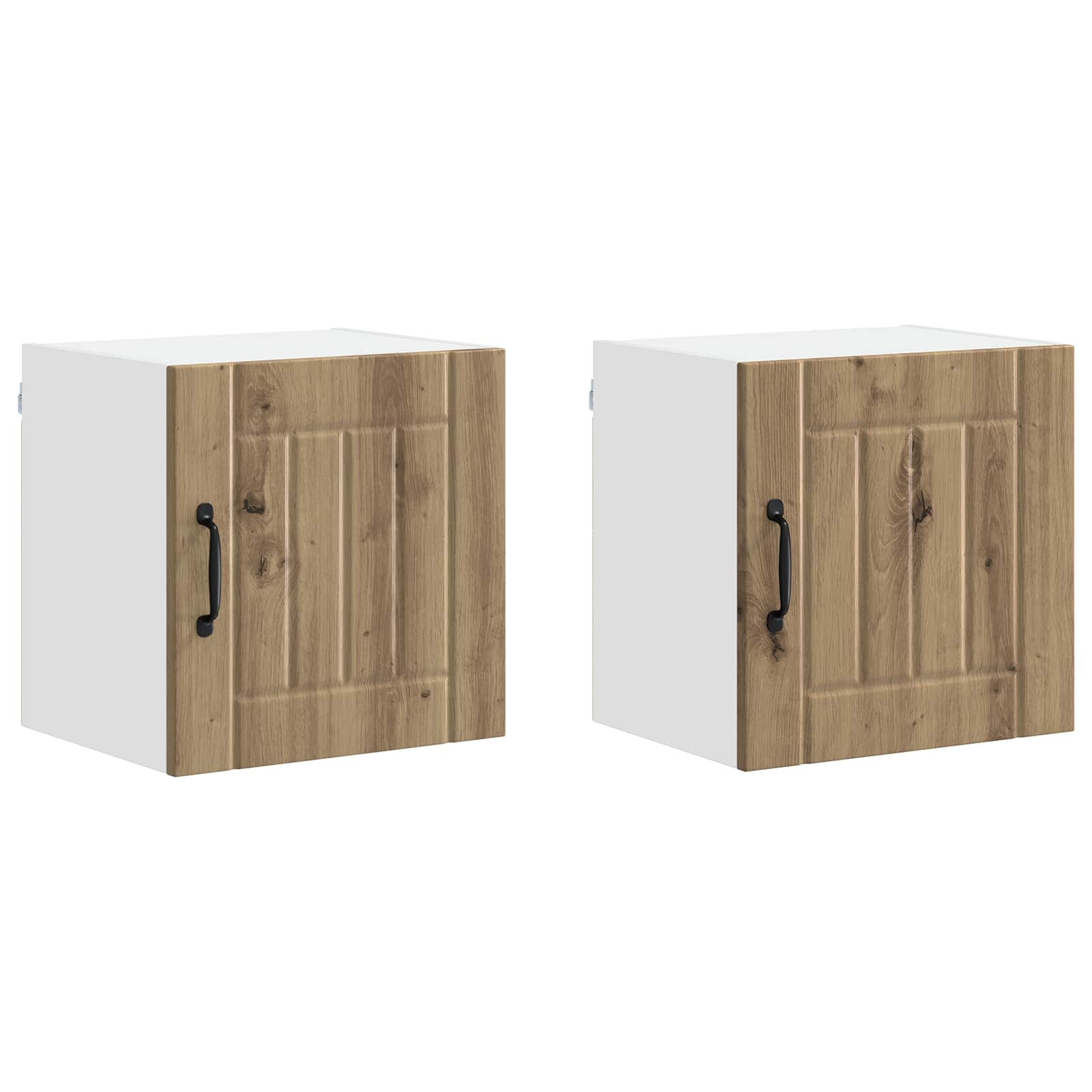 Nástěnná Skříňka Lucca 2 Pcs Dub Artisan Kompozitní Dřevo