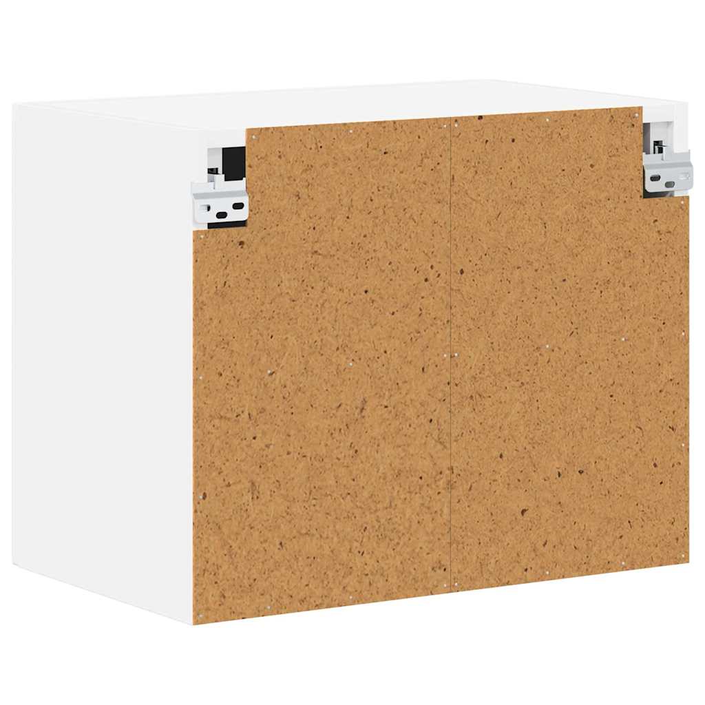 Nástěnná Skříňka Lucca 2 Pcs Bílá 50 X 31 X 40 Cm