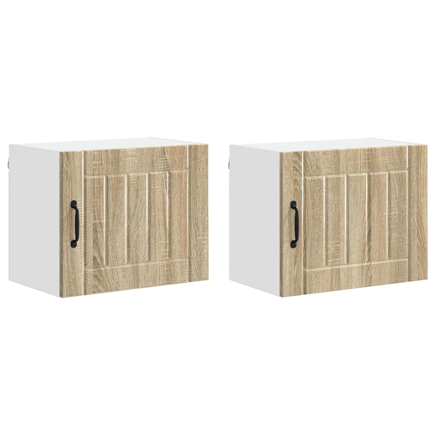 Nástěnná Skříňka Lucca 2 Pcs Dub Sonoma 50 X 31 X 40 Cm
