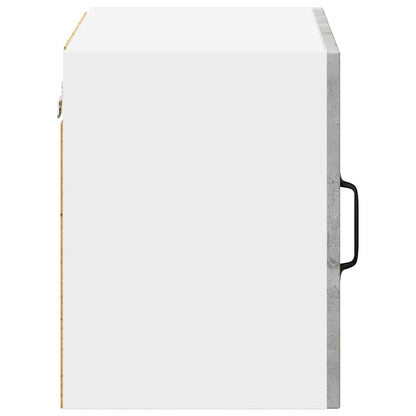 Nástěnná Skříňka Lucca 2 Pcs Betonově Šedá 50 X 31 X 40 Cm
