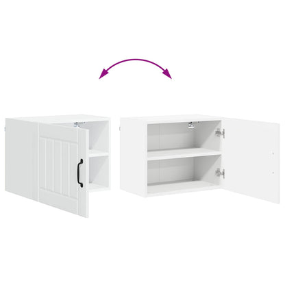 Nástěnná Skříňka Lucca 2 Pcs Bílá S Vysokým Leskem