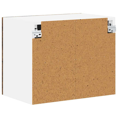 Nástěnná Skříňka Lucca 2 Pcs Kouřový Dub 50 X 31 X 40 Cm