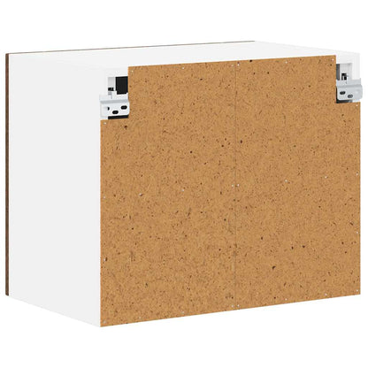 Nástěnná Skříňka Lucca 2 Pcs Hnědý Dub 50 X 31 X 40 Cm