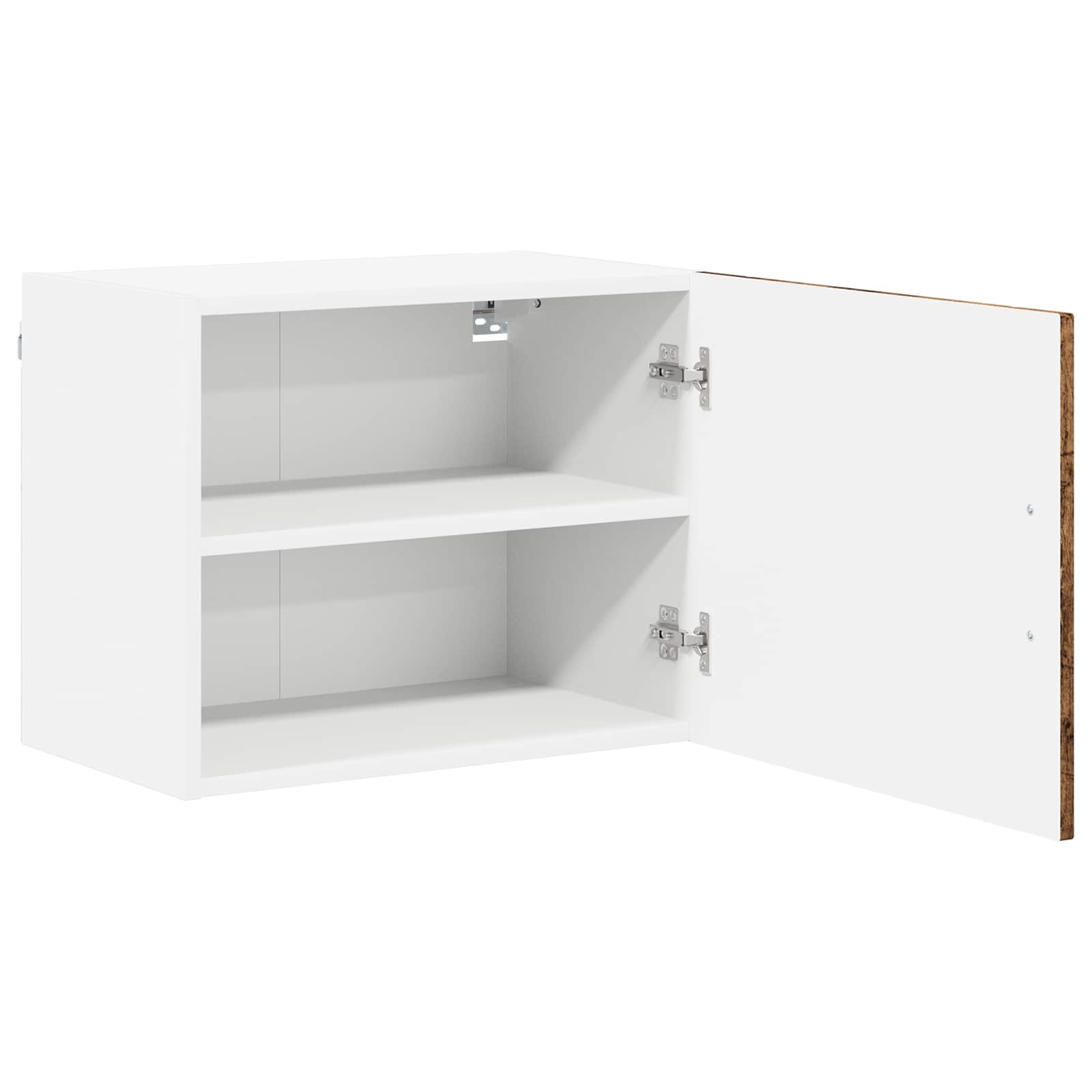 Nástěnná Skříňka Lucca 2 Pcs Staré Dřevo 50 X 31 X 40 Cm