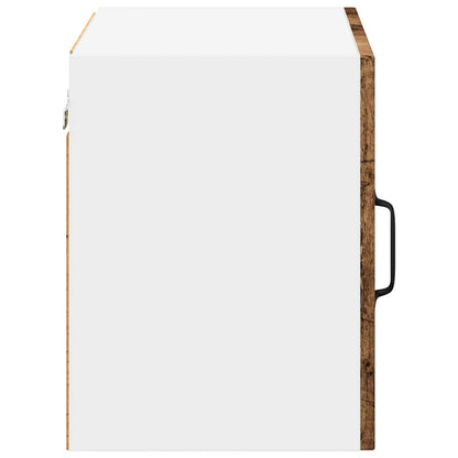 Nástěnná Skříňka Lucca 2 Pcs Staré Dřevo 50 X 31 X 40 Cm