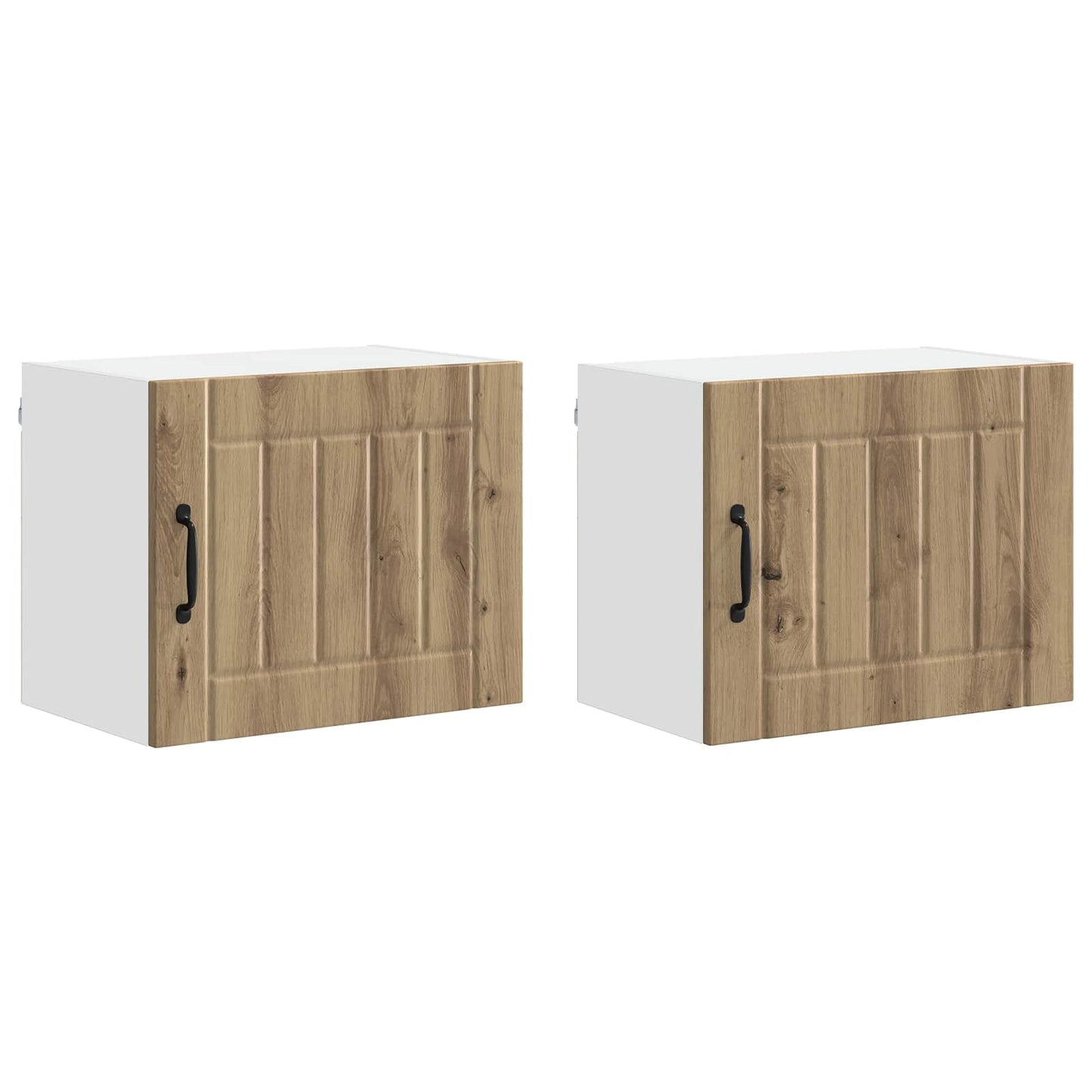 Nástěnná Skříňka Lucca 2 Pcs Dub Artisan Kompozitní Dřevo