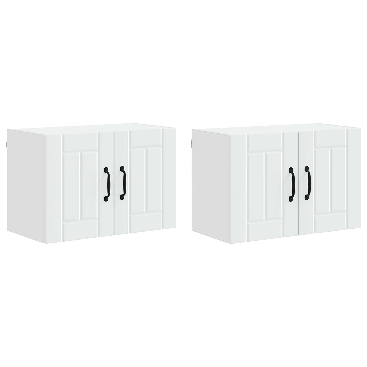 Nástěnná Skříňka Lucca 2 Pcs Bílá 60 X 31 X 40 Cm
