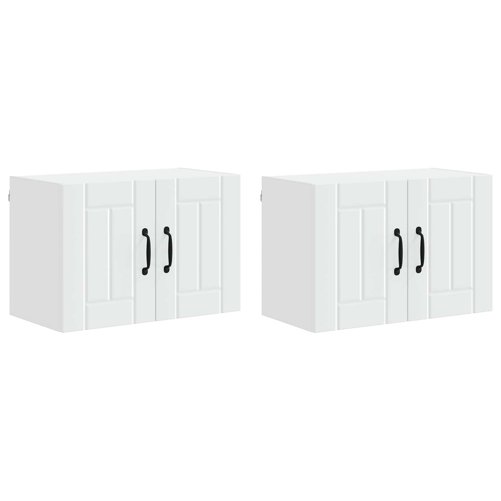 Nástěnná Skříňka Lucca 2 Pcs Bílá 60 X 31 X 40 Cm