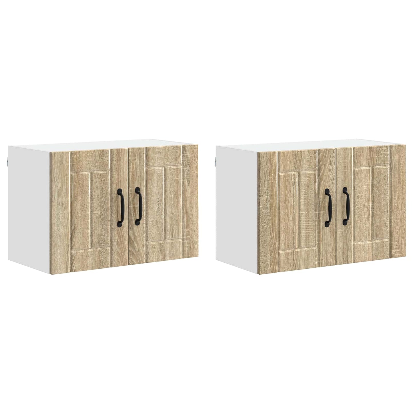 Nástěnná Skříňka Lucca 2 Pcs Dub Sonoma 60 X 31 X 40 Cm