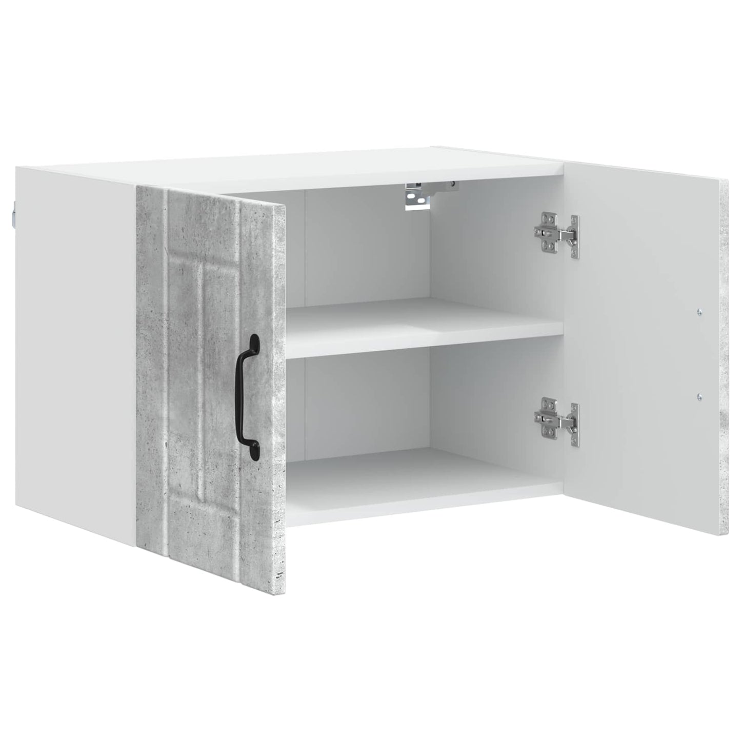 Nástěnná Skříňka Lucca 2 Pcs Betonově Šedá 60 X 31 X 40 Cm