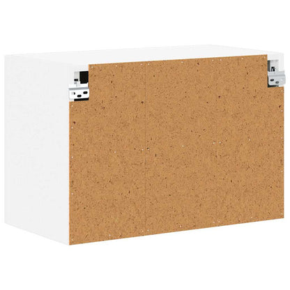 Nástěnná Skříňka Lucca 2 Pcs Bílá S Vysokým Leskem