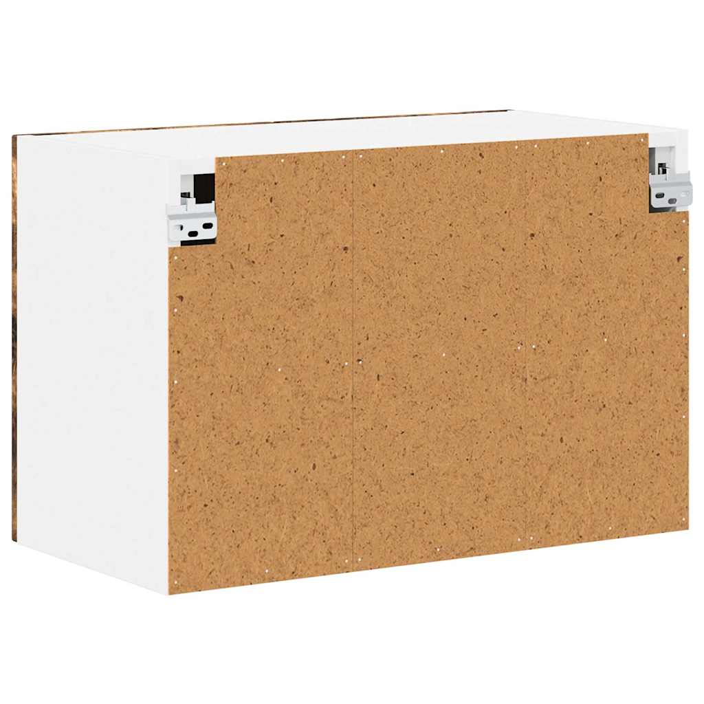 Nástěnná Skříňka Lucca 2 Pcs Kouřový Dub 60 X 31 X 40 Cm