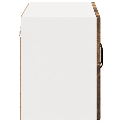 Nástěnná Skříňka Lucca 2 Pcs Kouřový Dub 60 X 31 X 40 Cm