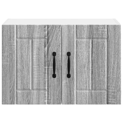 Nástěnná Skříňka Lucca 2 Pcs Šedá Sonoma 60 X 31 X 40 Cm