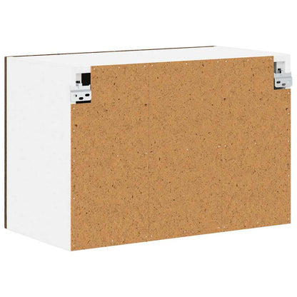 Nástěnná Skříňka Lucca 2 Pcs Hnědý Dub 60 X 31 X 40 Cm