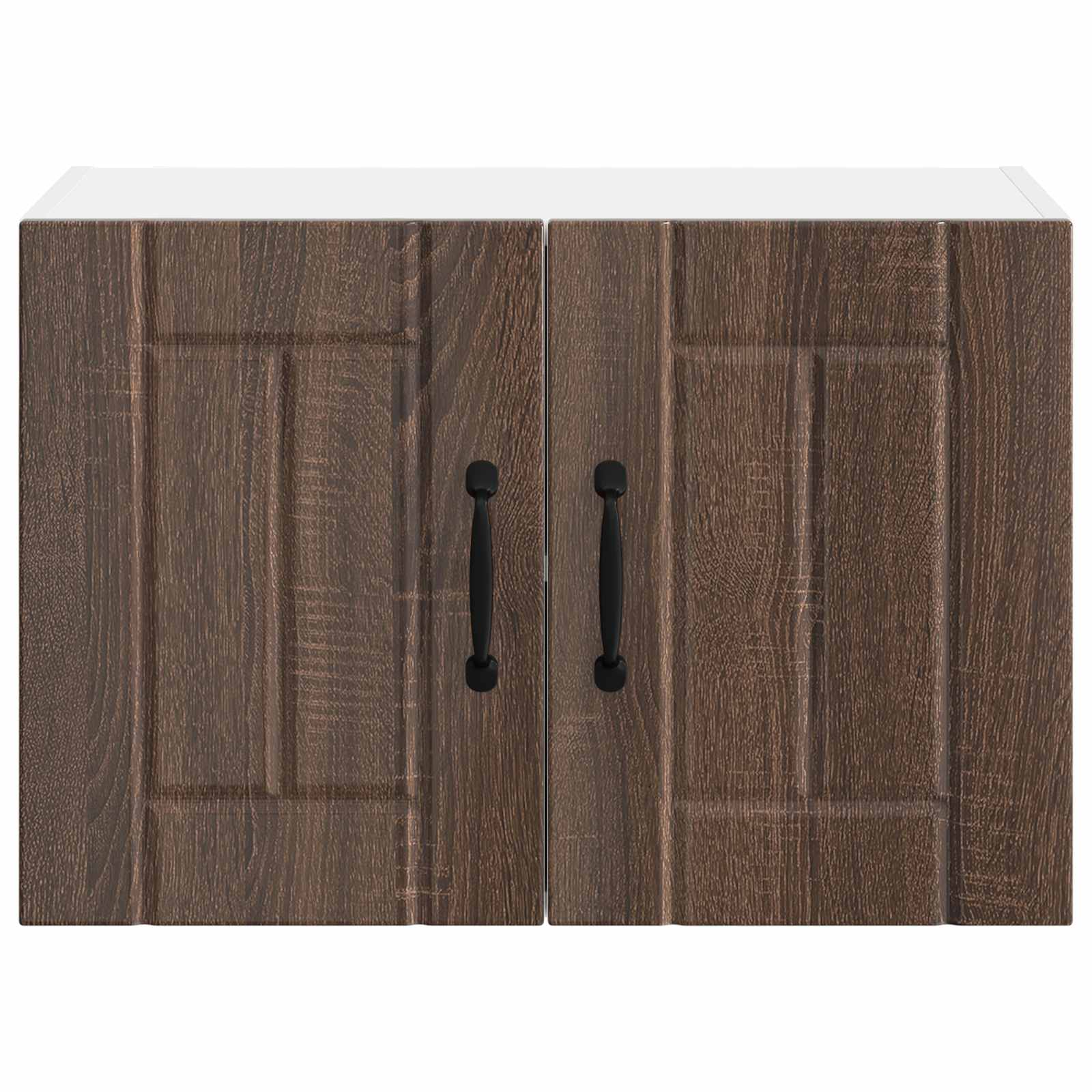 Nástěnná Skříňka Lucca 2 Pcs Hnědý Dub 60 X 31 X 40 Cm