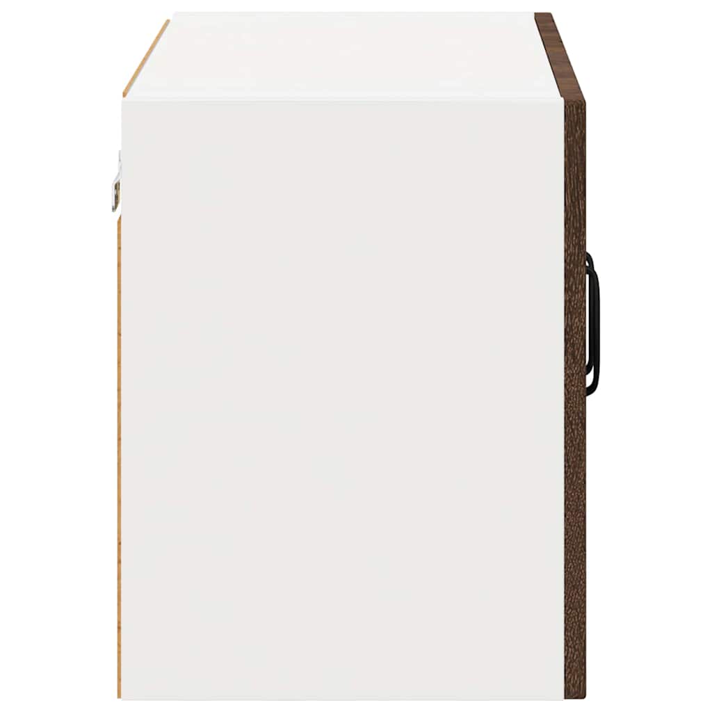 Nástěnná Skříňka Lucca 2 Pcs Hnědý Dub 60 X 31 X 40 Cm