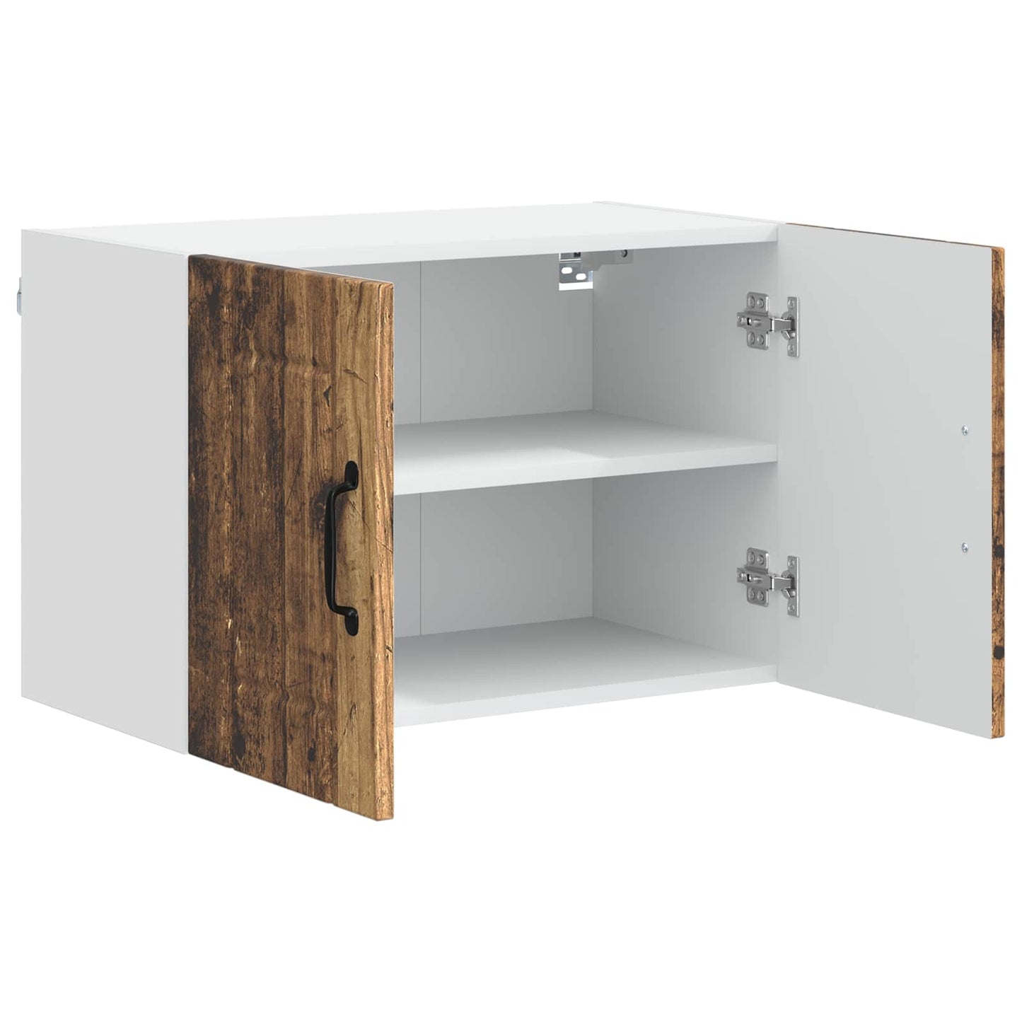 Nástěnná Skříňka Lucca 2 Pcs Staré Dřevo 60 X 31 X 40 Cm