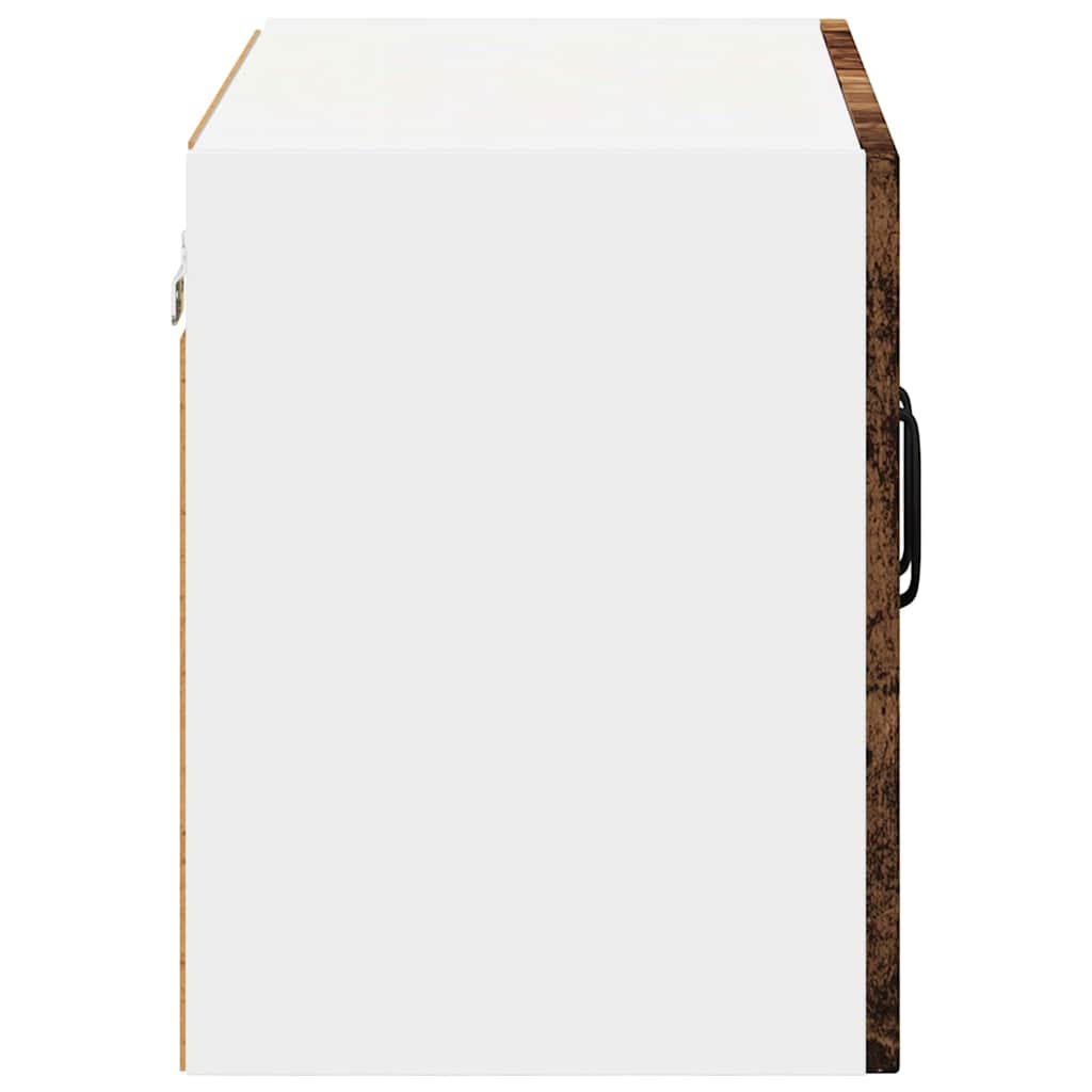 Nástěnná Skříňka Lucca 2 Pcs Staré Dřevo 60 X 31 X 40 Cm