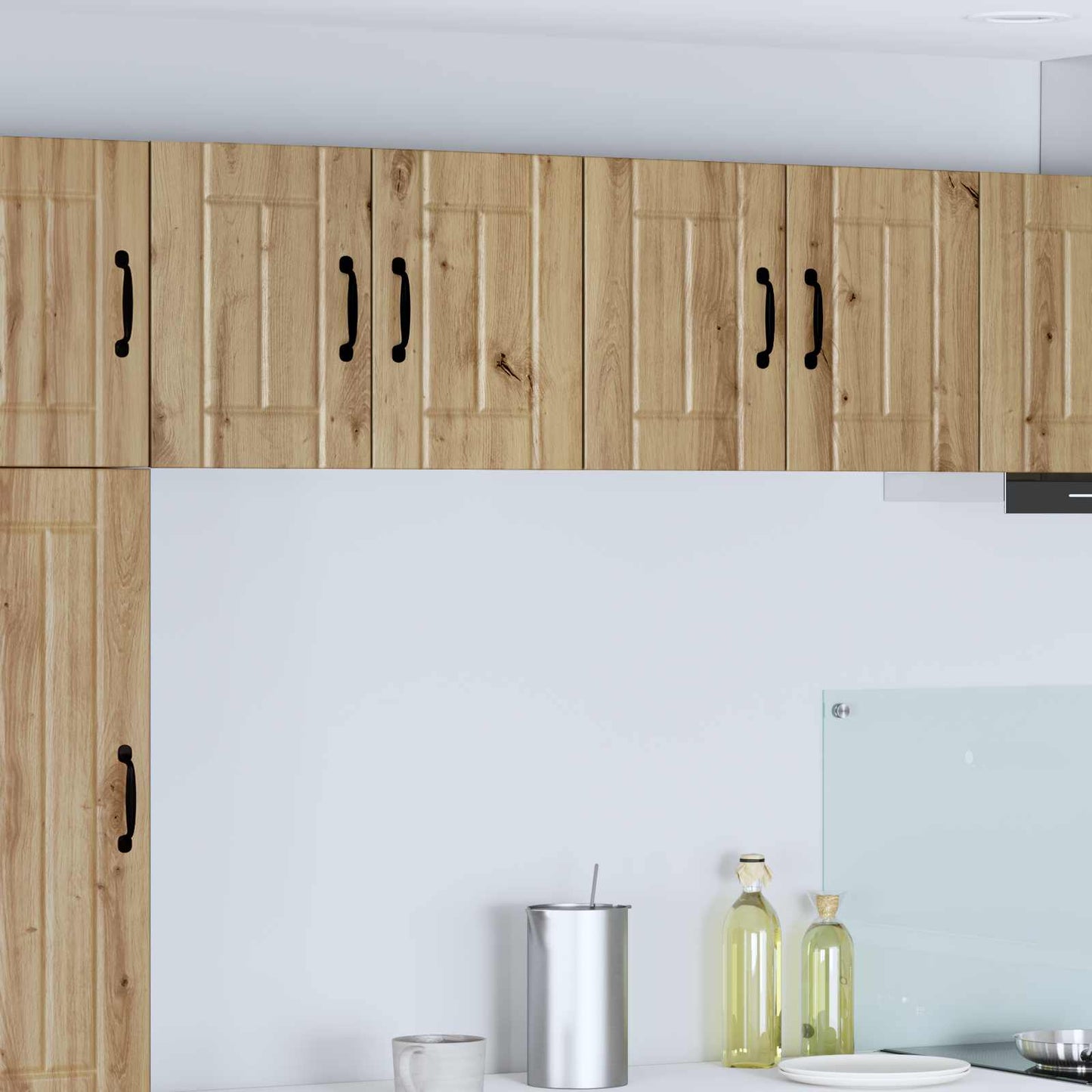 Nástěnná Skříňka Lucca 2 Pcs Dub Artisan Kompozitní Dřevo