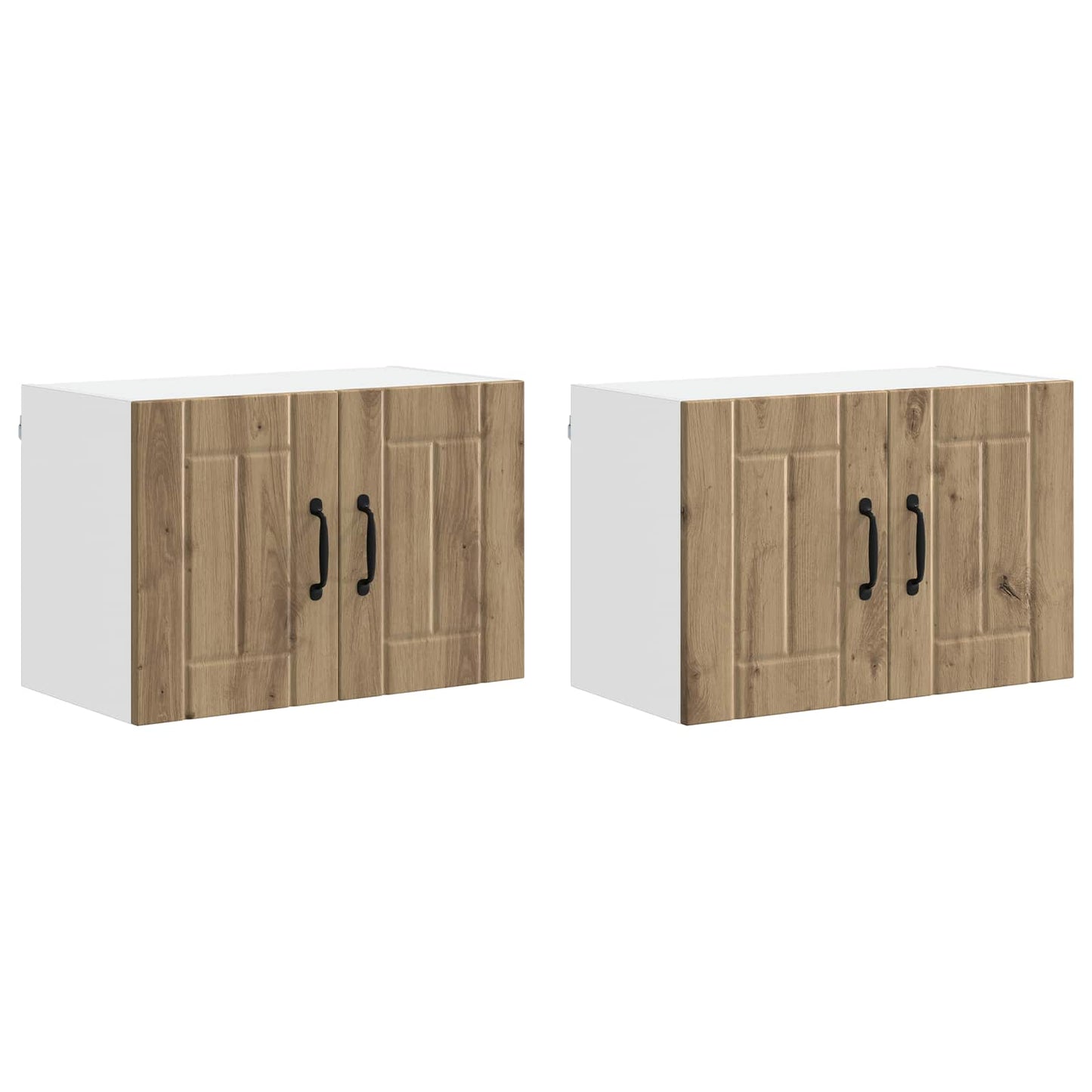 Nástěnná Skříňka Lucca 2 Pcs Dub Artisan Kompozitní Dřevo