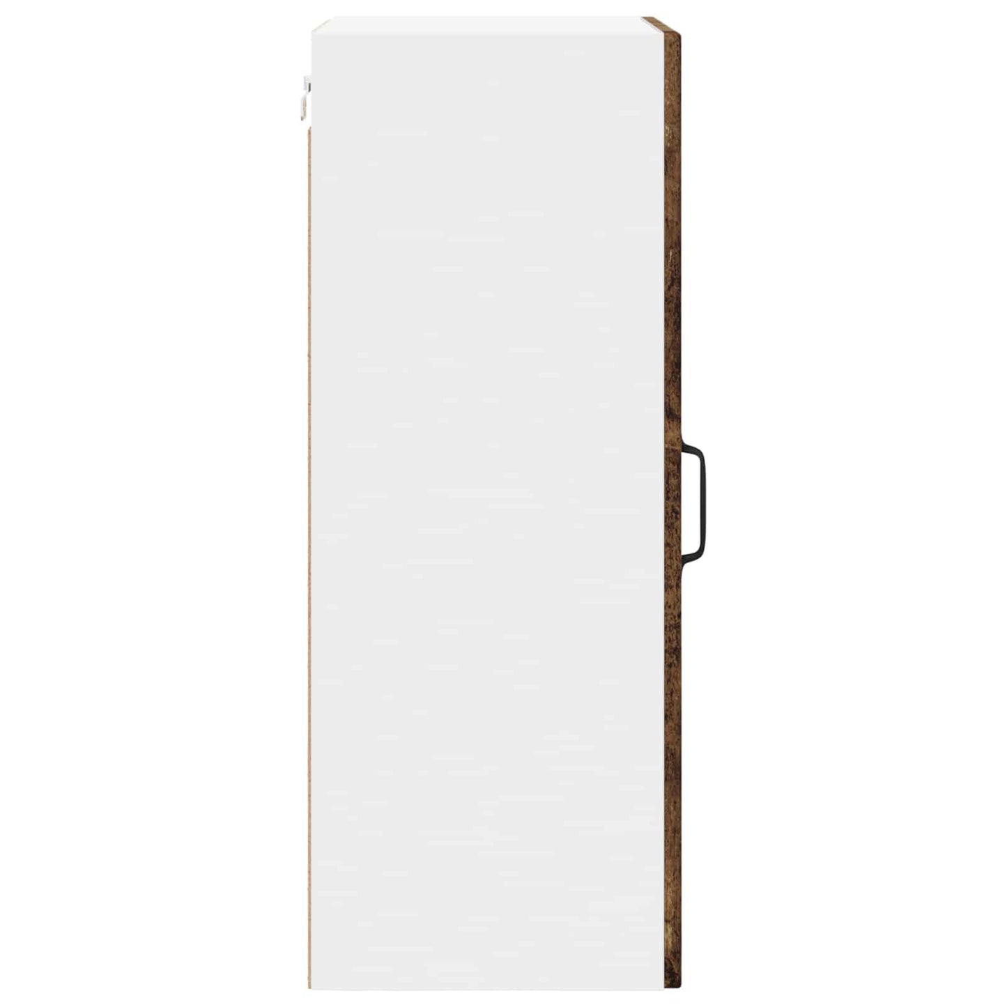 Nástěnná Skleněná Skříň Lucca 2 Pcs Staré Dřevo 40 X 31 X 80 Cm