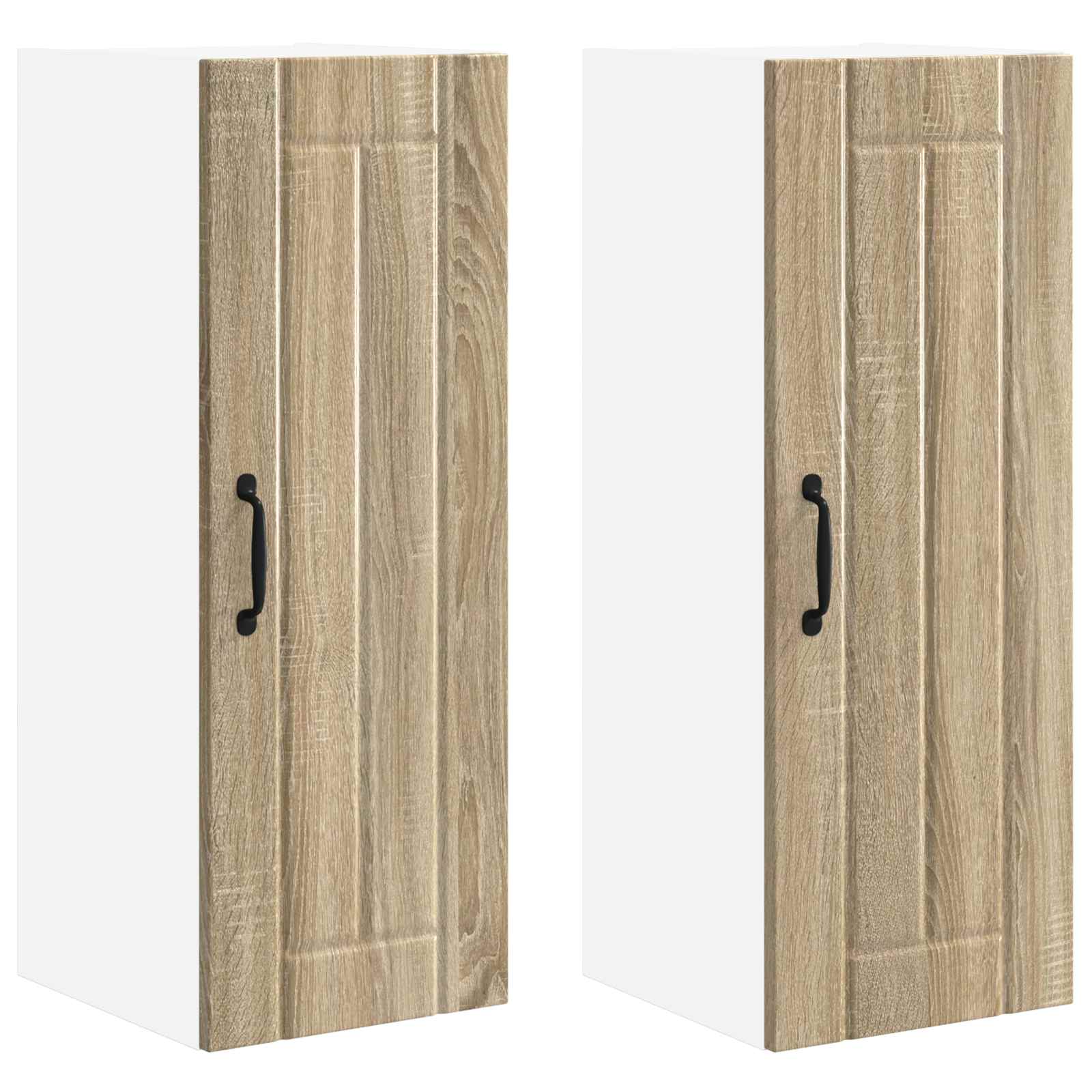 Nástěnná Skříňka Lucca 2 Pcs Dub Sonoma 30 X 31 X 80 Cm