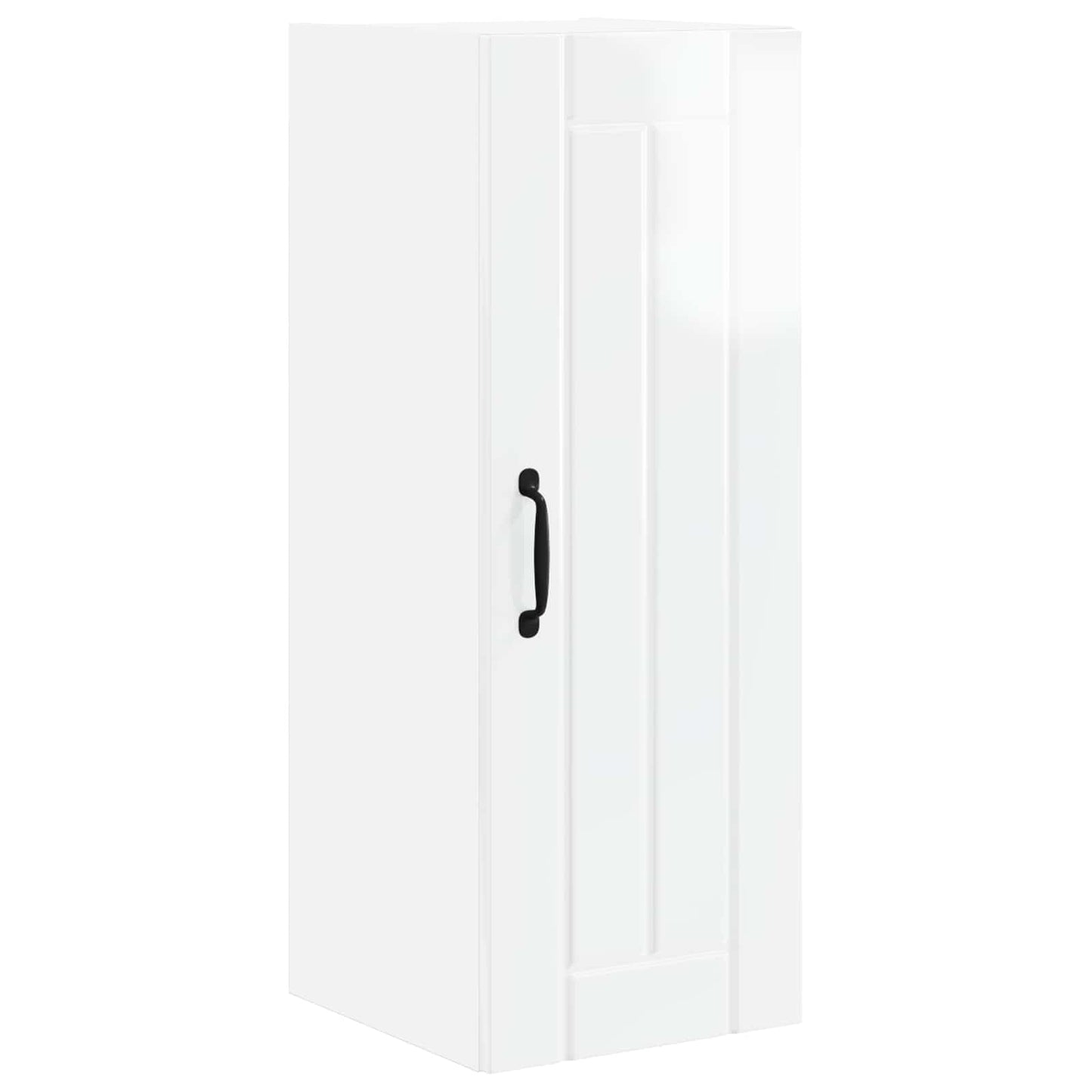 Nástěnná Skříňka Lucca 2 Pcs Bílá S Vysokým Leskem