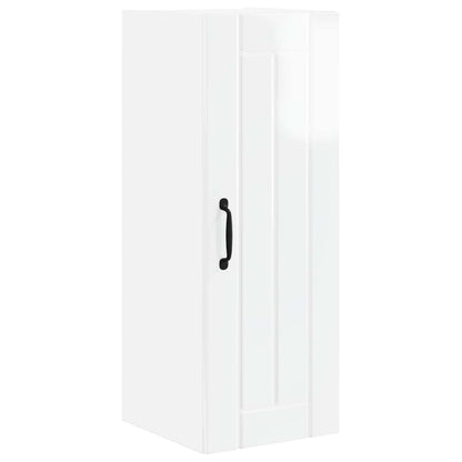 Nástěnná Skříňka Lucca 2 Pcs Bílá S Vysokým Leskem