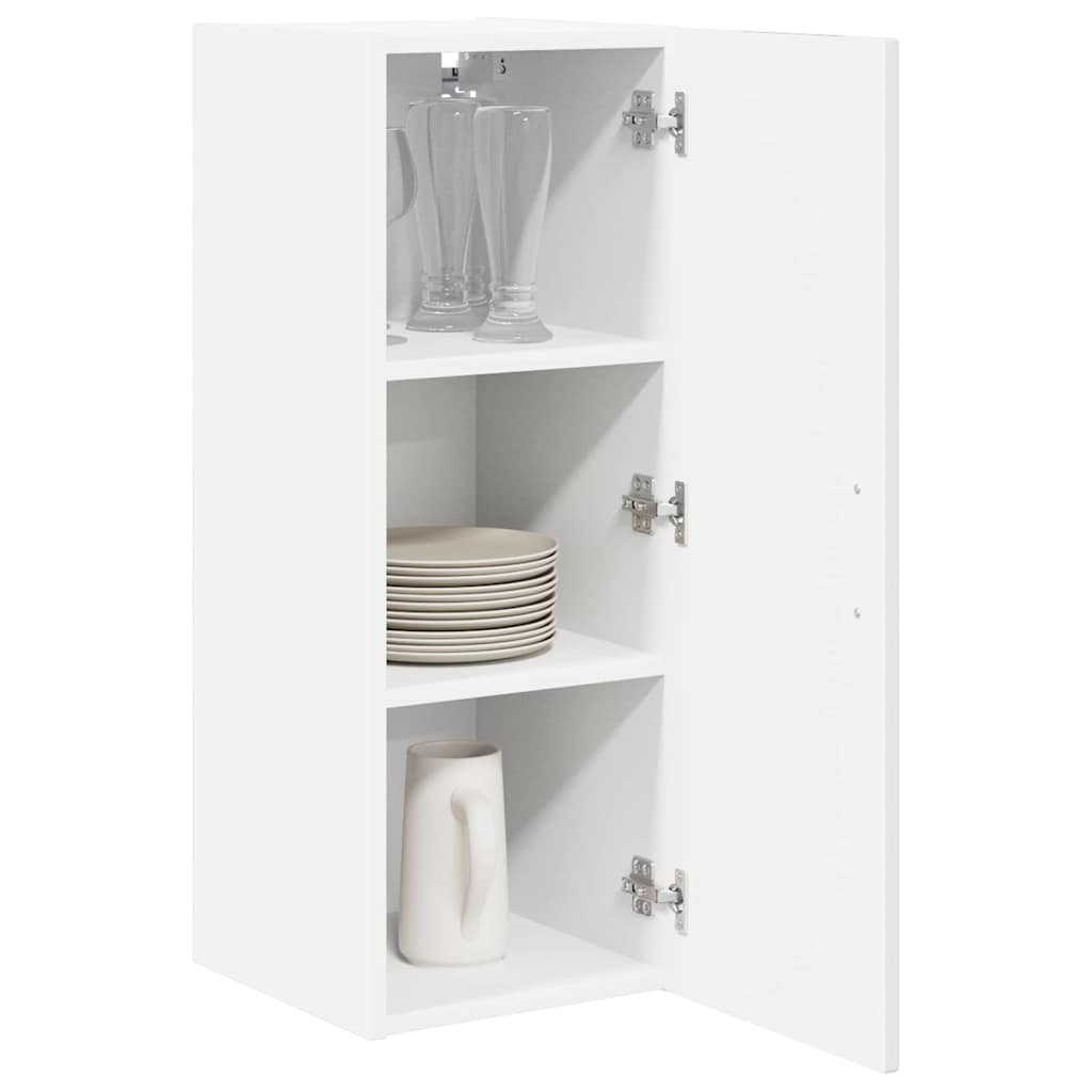 Nástěnná Skříňka Lucca 2 Pcs Bílá S Vysokým Leskem
