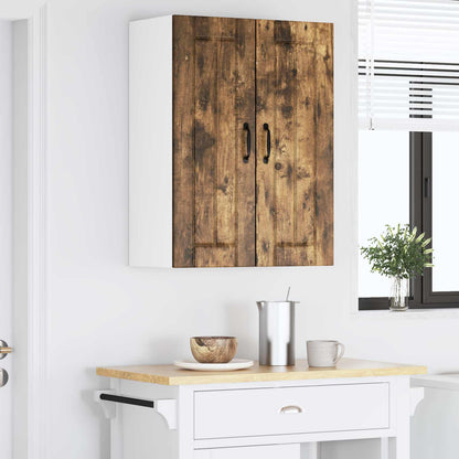 Nástěnná Skříňka Lucca 2 Pcs Kouřový Dub 30 X 31 X 80 Cm