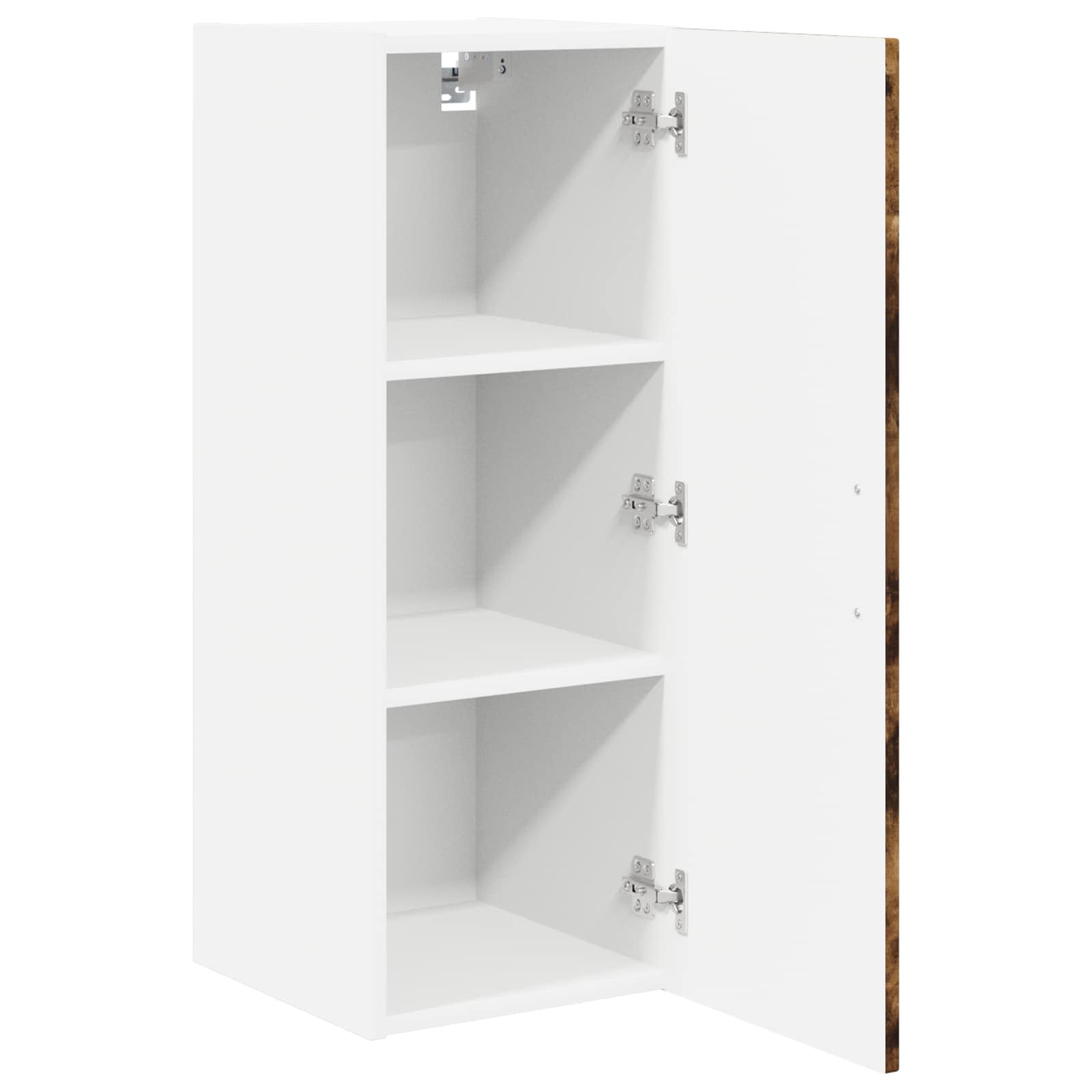 Nástěnná Skříňka Lucca 2 Pcs Kouřový Dub 30 X 31 X 80 Cm