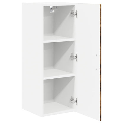 Nástěnná Skříňka Lucca 2 Pcs Kouřový Dub 30 X 31 X 80 Cm