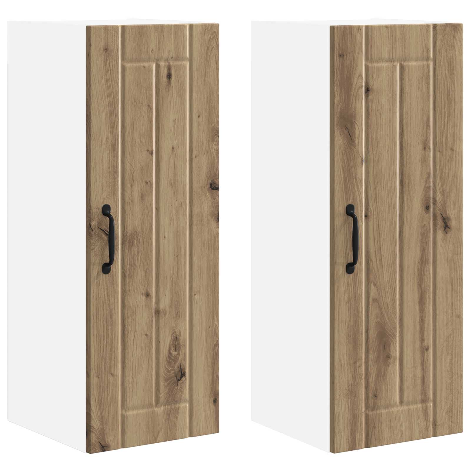 Nástěnná Skříňka Lucca 2 Pcs Dub Artisan Kompozitní Dřevo