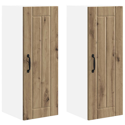 Nástěnná Skříňka Lucca 2 Pcs Dub Artisan Kompozitní Dřevo