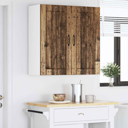 Nástěnná Skříňka Lucca Staré Dřevo 80 X 31 X 80 Cm
