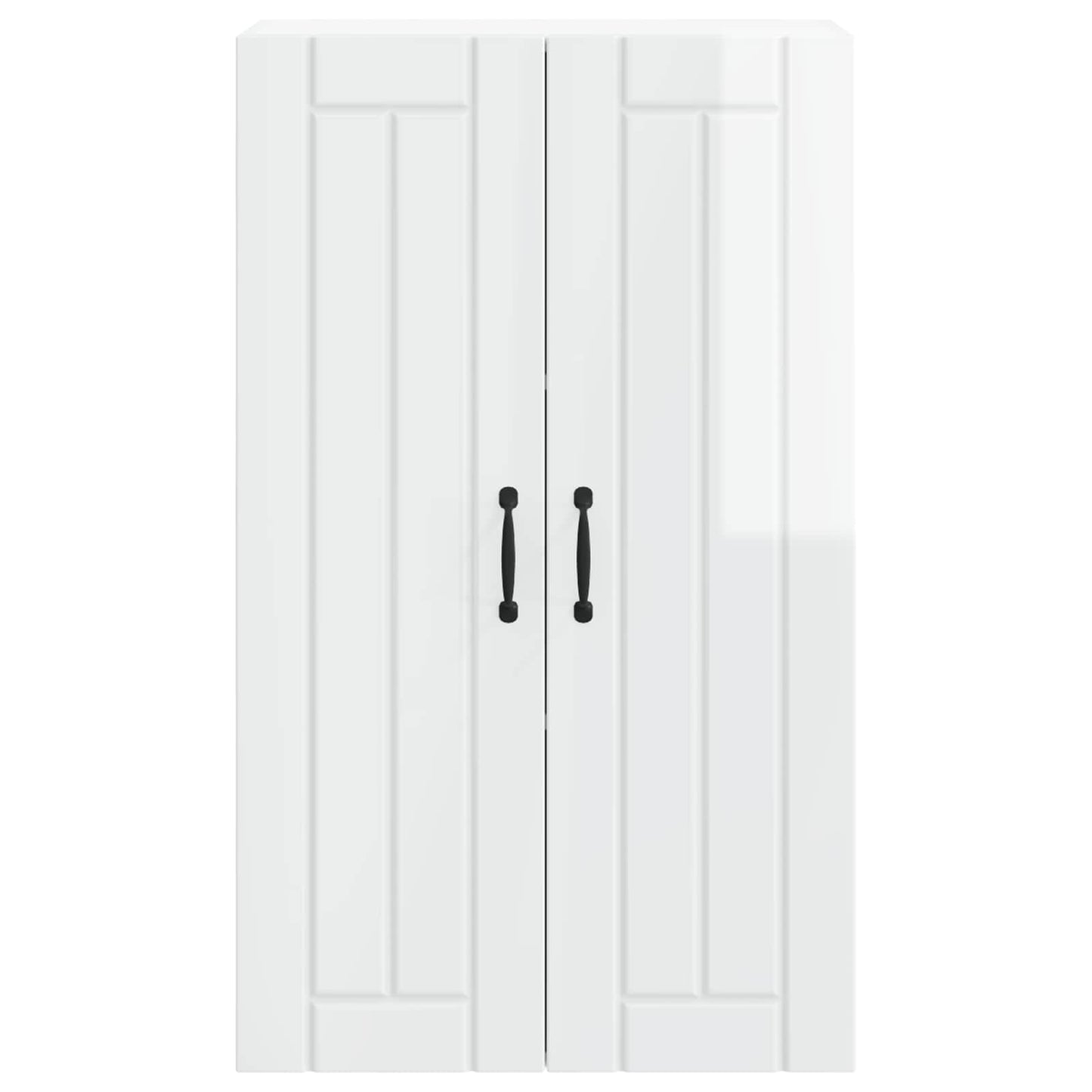 Nástěnná Skříňka Lucca Bílá S Vysokým Leskem 60 X 31 X 100 Cm