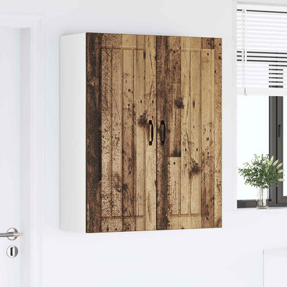Nástěnná Skříňka Lucca Staré Dřevo 80 X 31 X 100 Cm