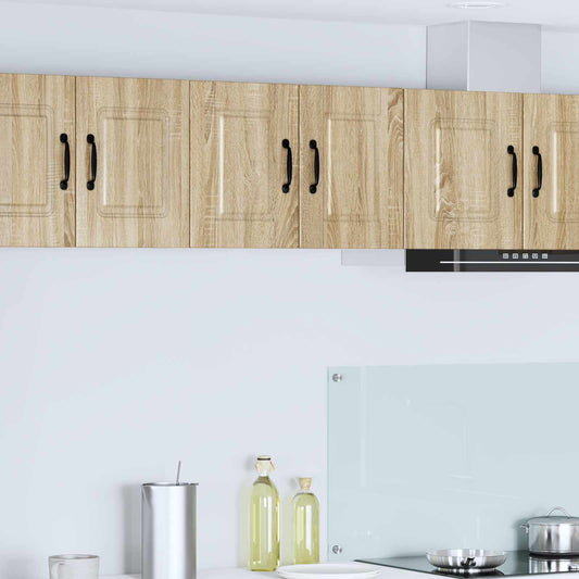 Nástěnná Skříňka Porto 2 Pcs Sonoma Dub Kompozitní Dřevo