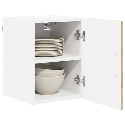 Nástěnná Skříňka Porto 2 Pcs Sonoma Dub Kompozitní Dřevo