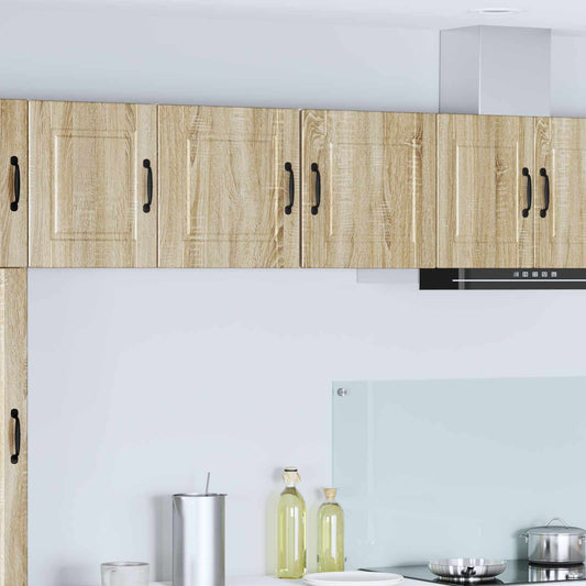 Nástěnná Skříňka Porto 2 Pcs Sonoma Dub Kompozitní Dřevo